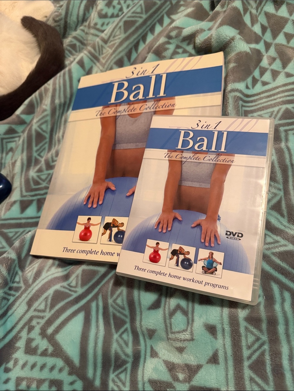 3 in 1 Ball Home Workout DVD - and Book!